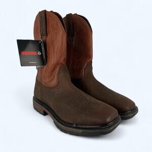 Wolverine Javelina Western Wellington Men's Boot 10.5M W02784 Soft Toe